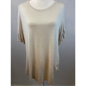 Knox Rose Womens short sleeve shirt size L